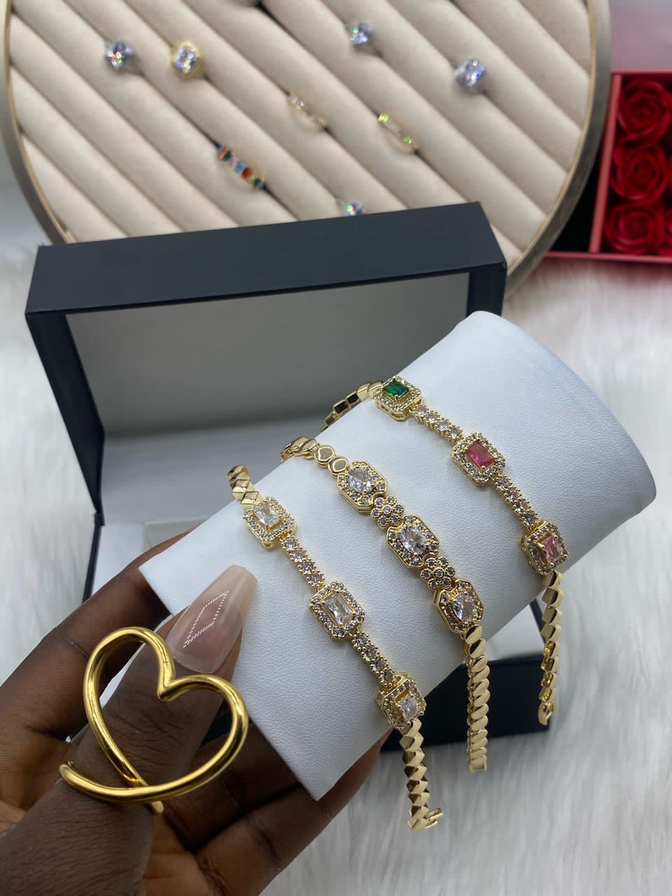 Gold non tarnish bracelet