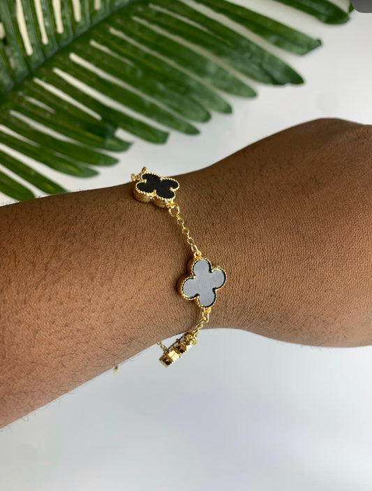 Black Inspired van Cleef bracelet