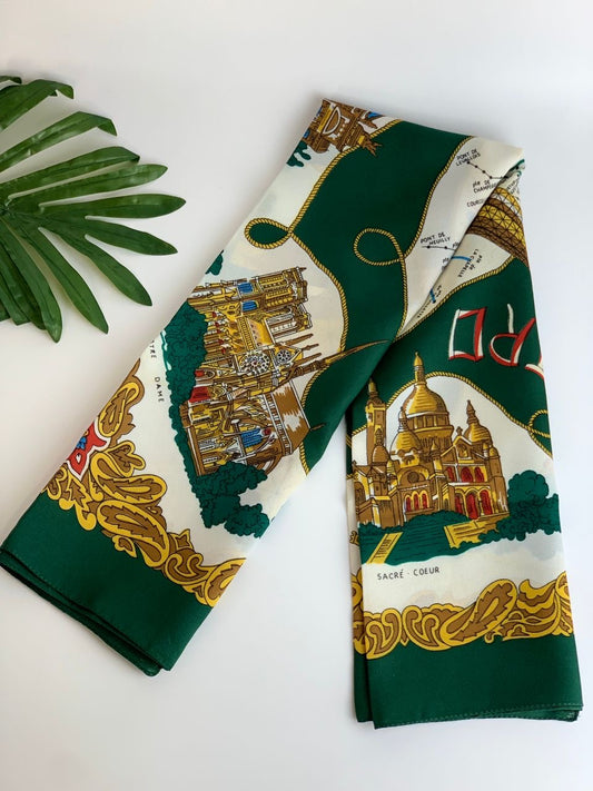 parisian detailed scarf