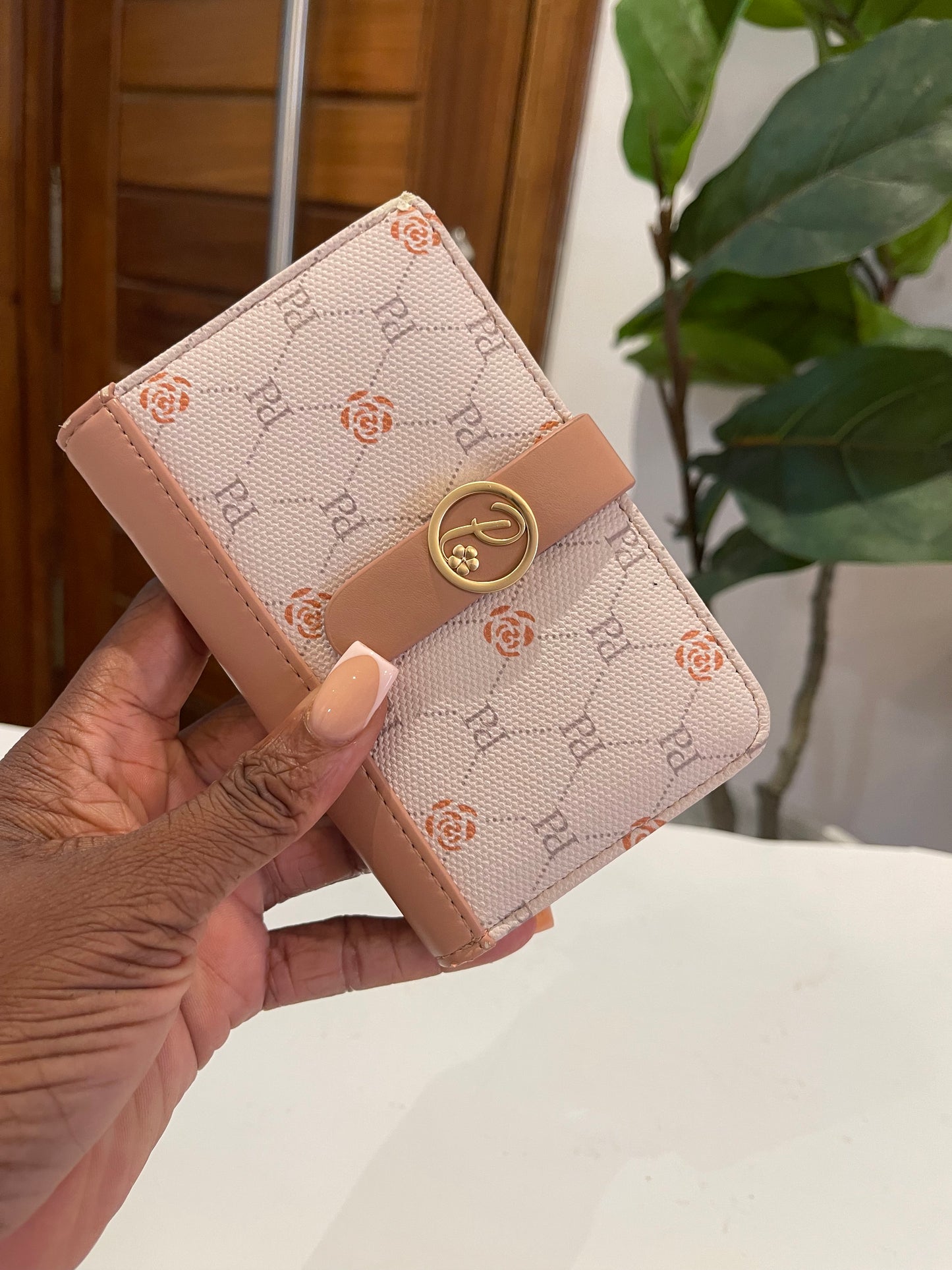 Blush tone wallet