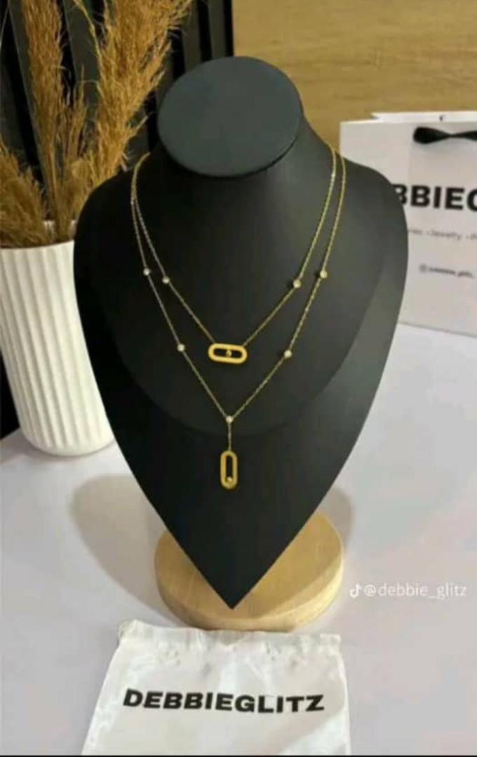 Non Tarnish Layered Necklace