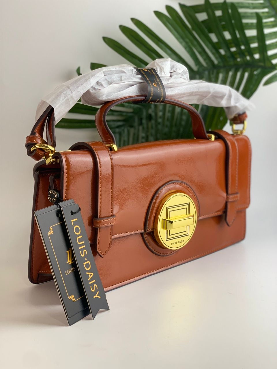 Brown Louis daisy bag