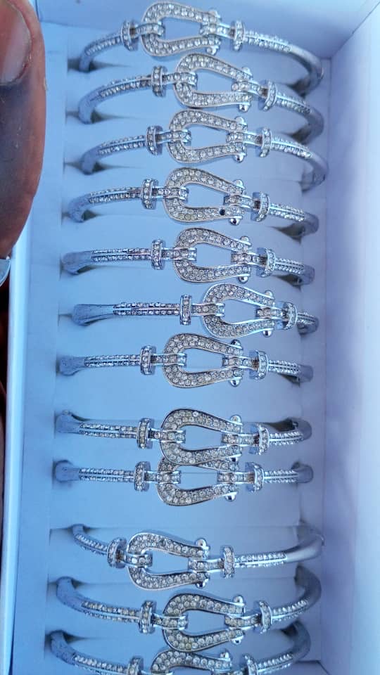 Silver Belt Inspired Bracelet