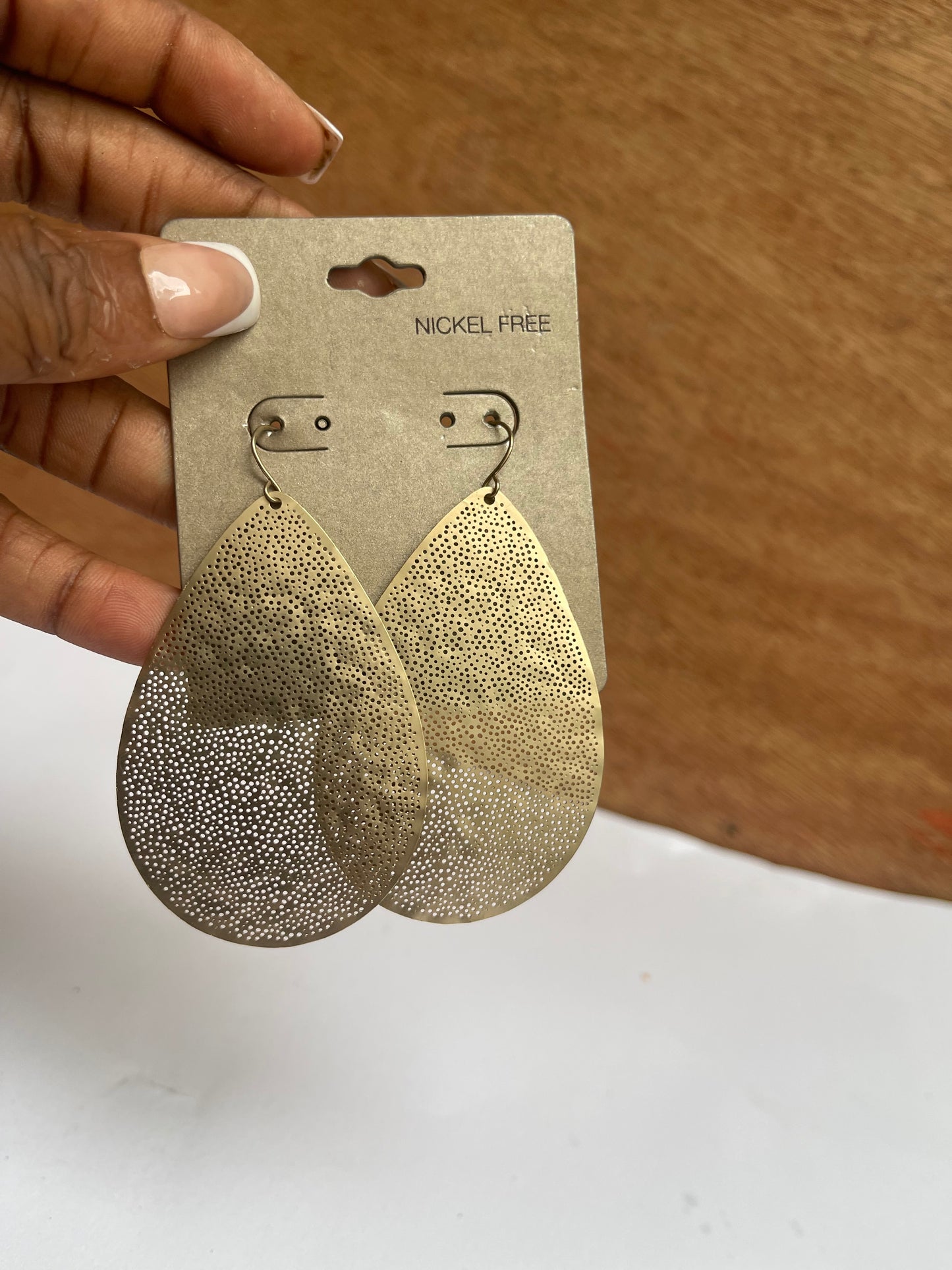 Nickel free drop earrings