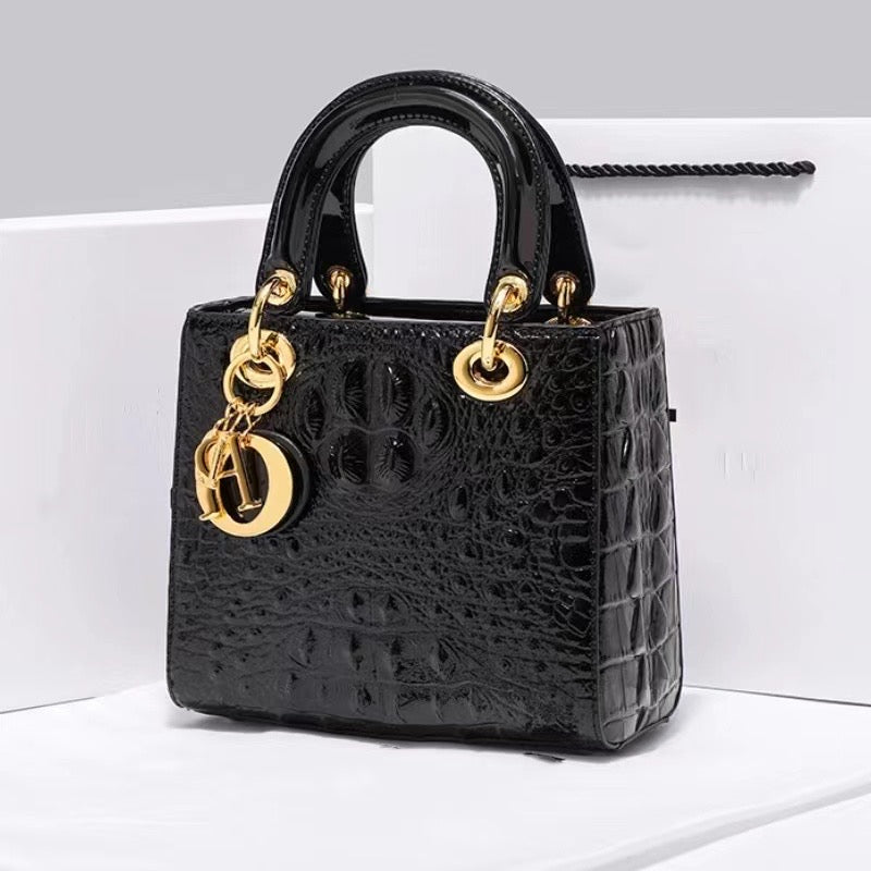 Black Dior inspired bag