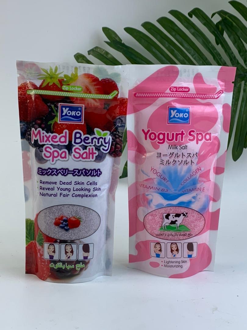 Mixed Berry Spa Salt