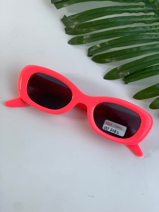 Pink oval Sunglasses