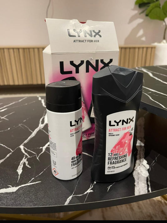 Lynx Body Wash and Spray Set for her