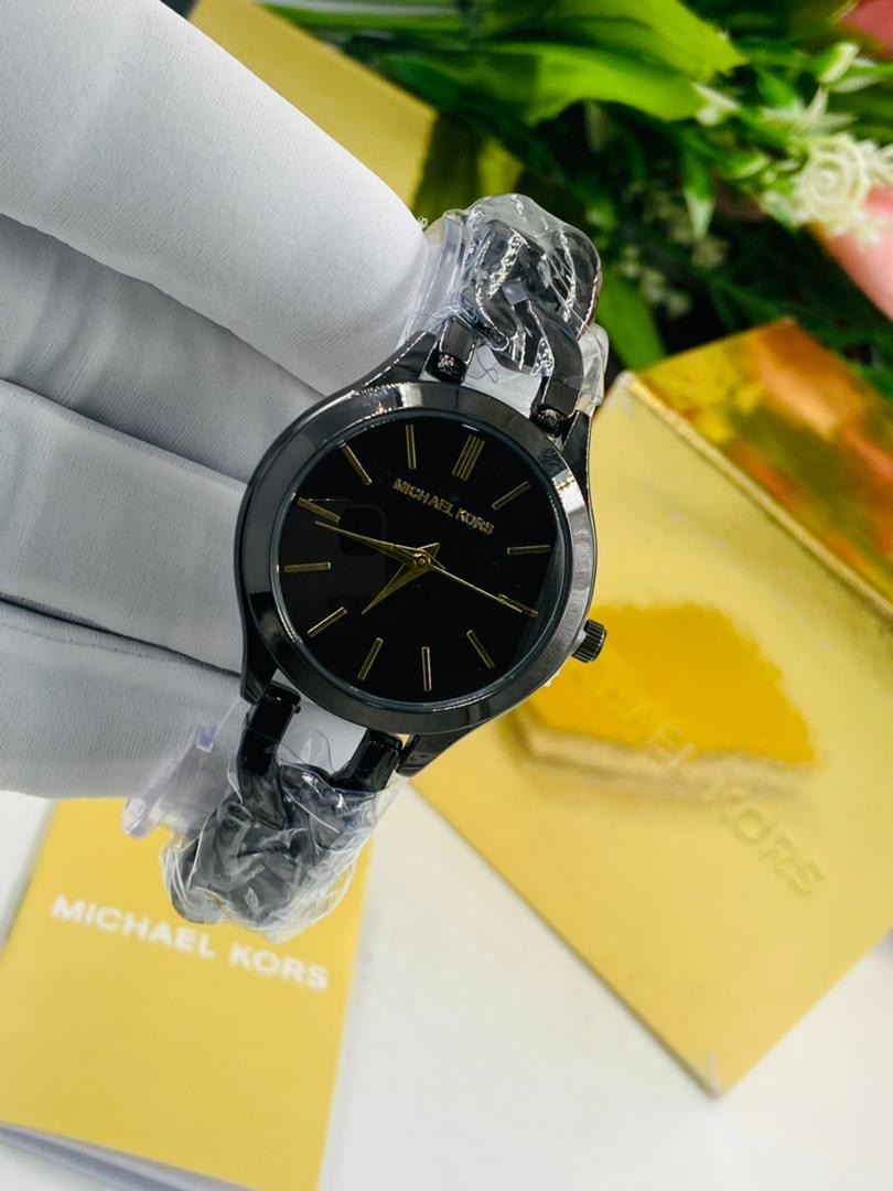 Black MK Wristwatch