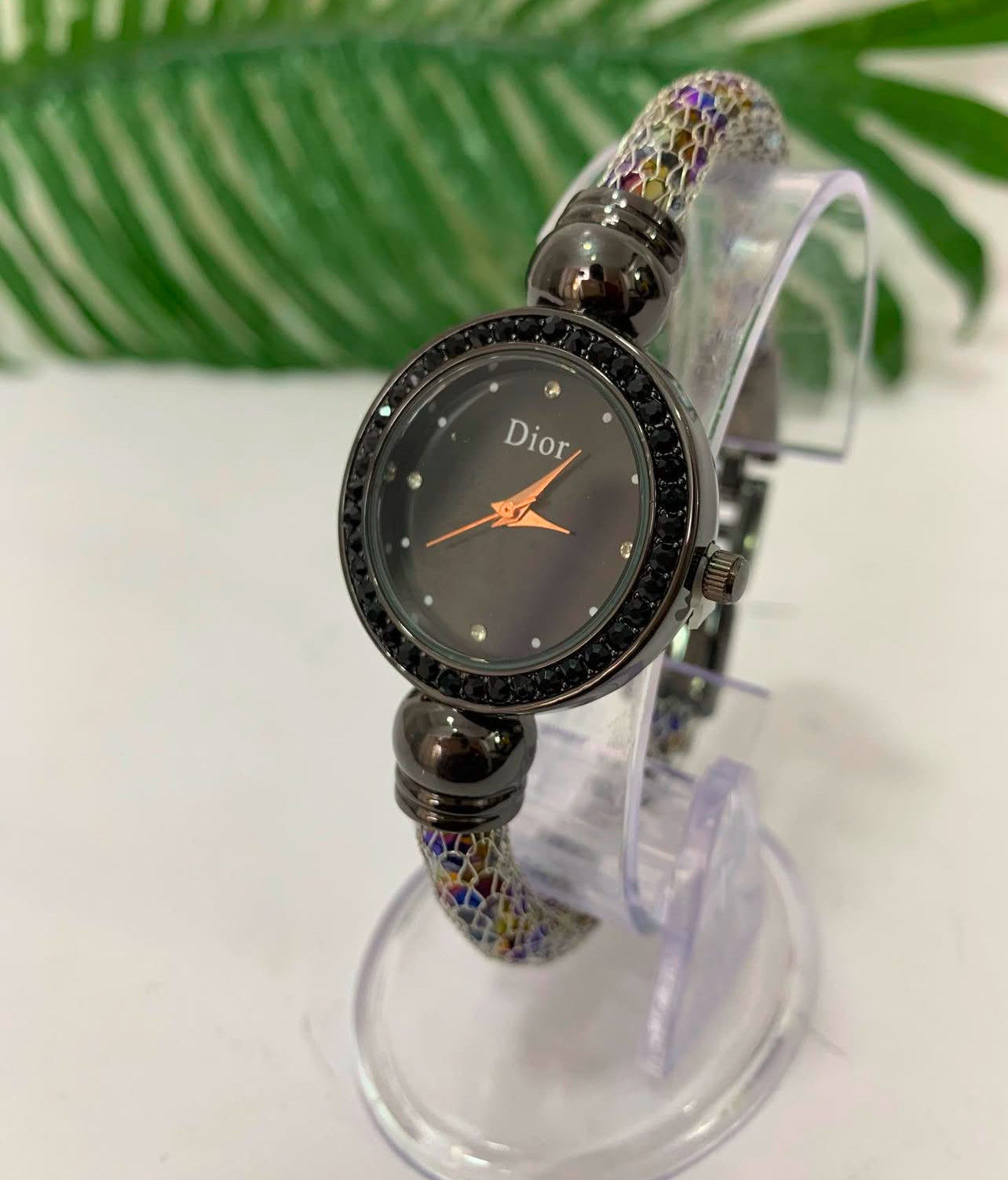 Black Detailed Wristwatch