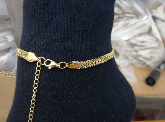 Non tarnish anklet