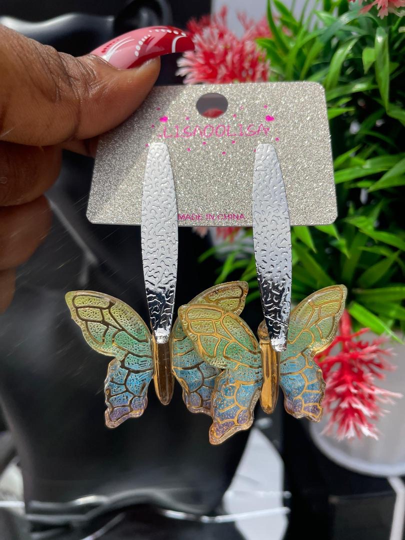 Butterfly inspired earrings