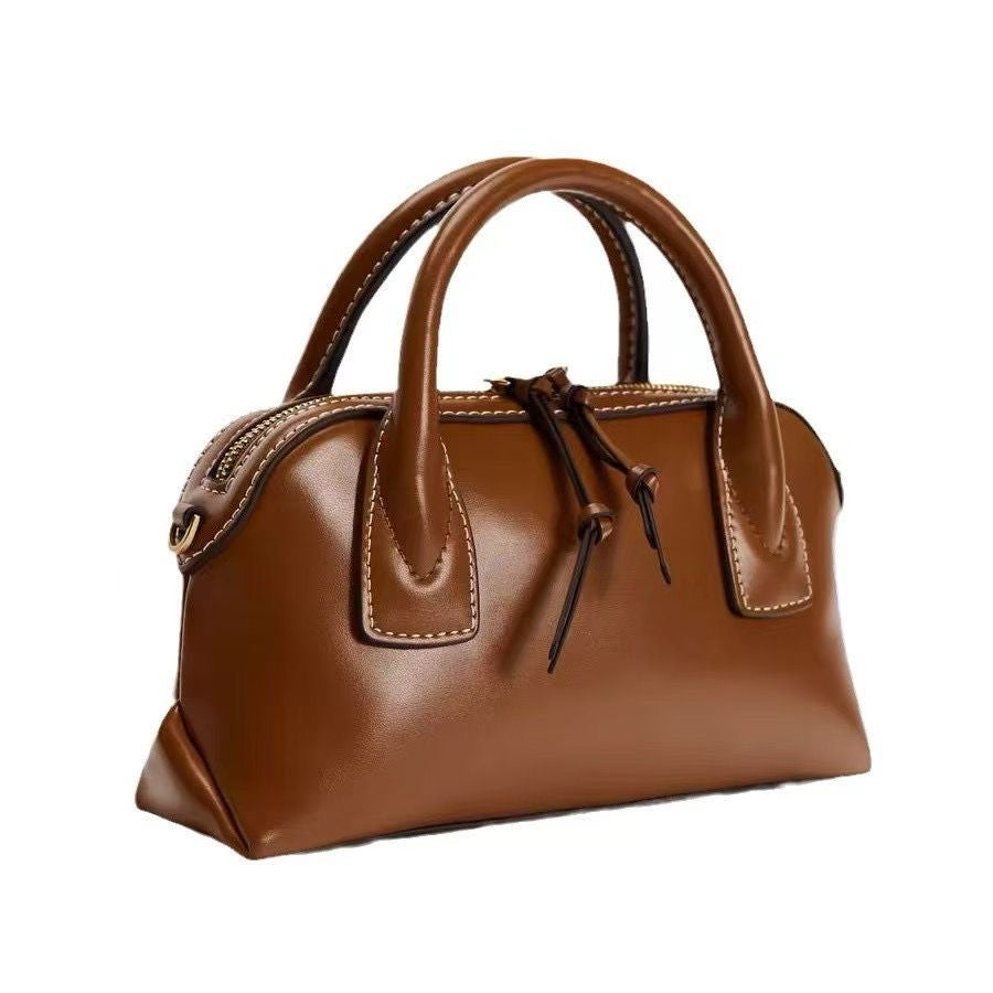 Brown midi bag