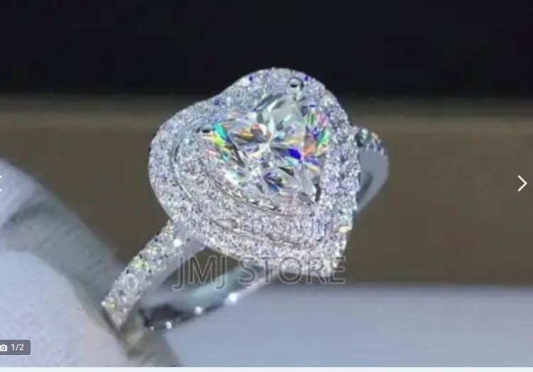 Non Tarnish Engagement Ring size 7,8,9,10