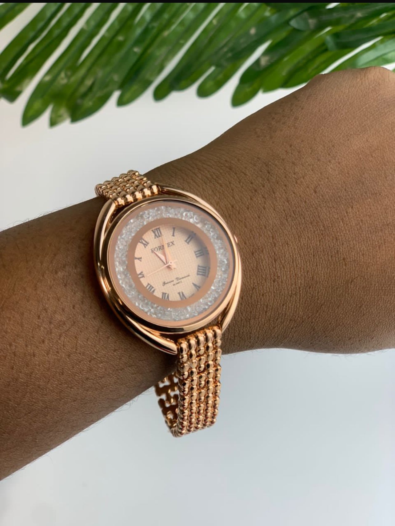 Rosegold wristwatch