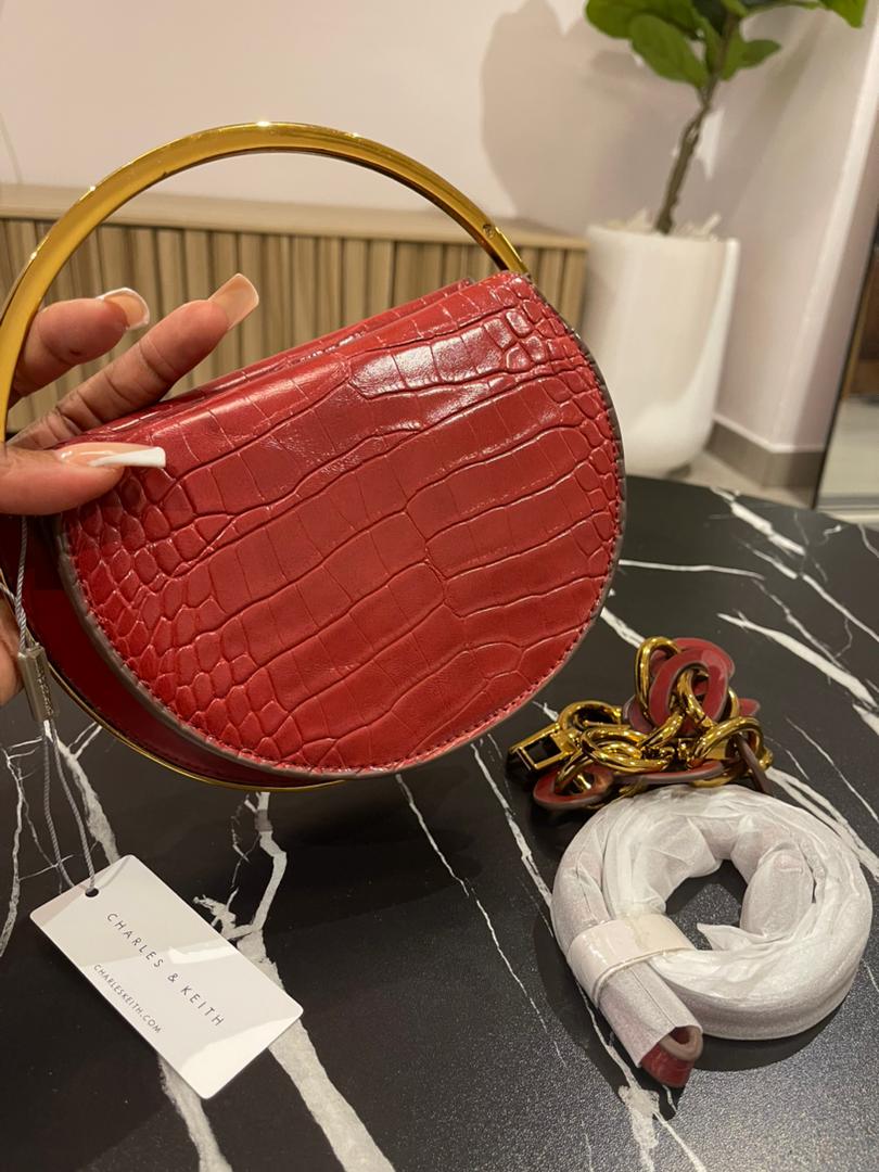 Charles and Keith round bag