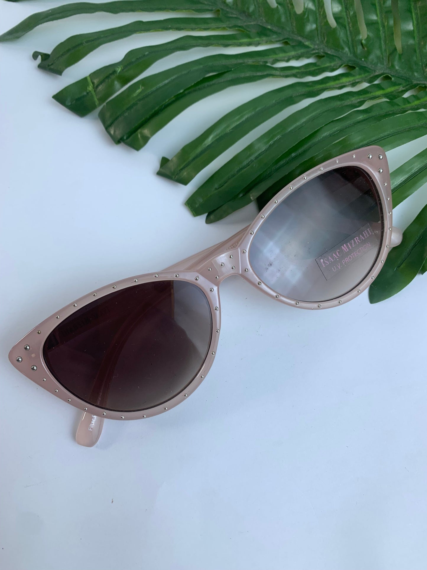 Pink Stud Sunglasses