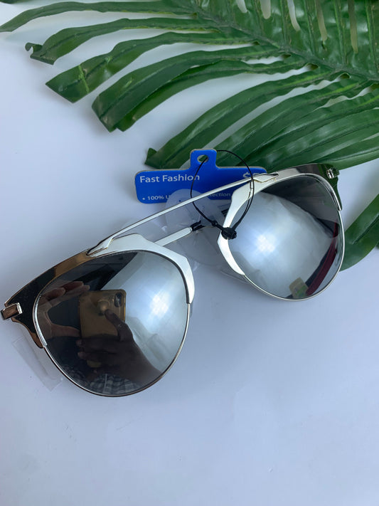 Silver fast fashion Sunglasses