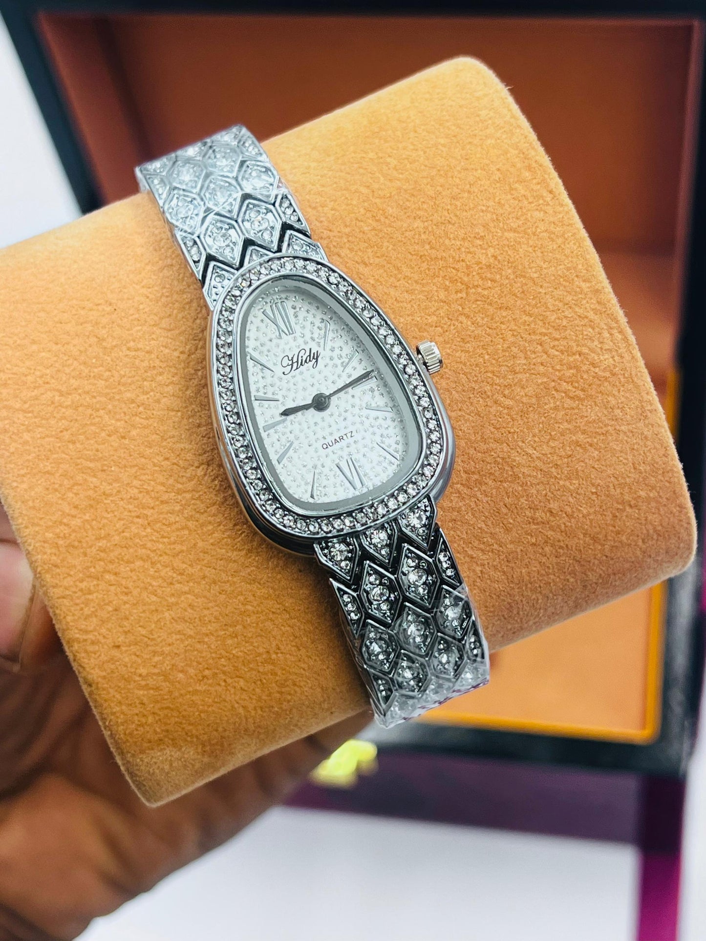 Silver Detailed wristwatch