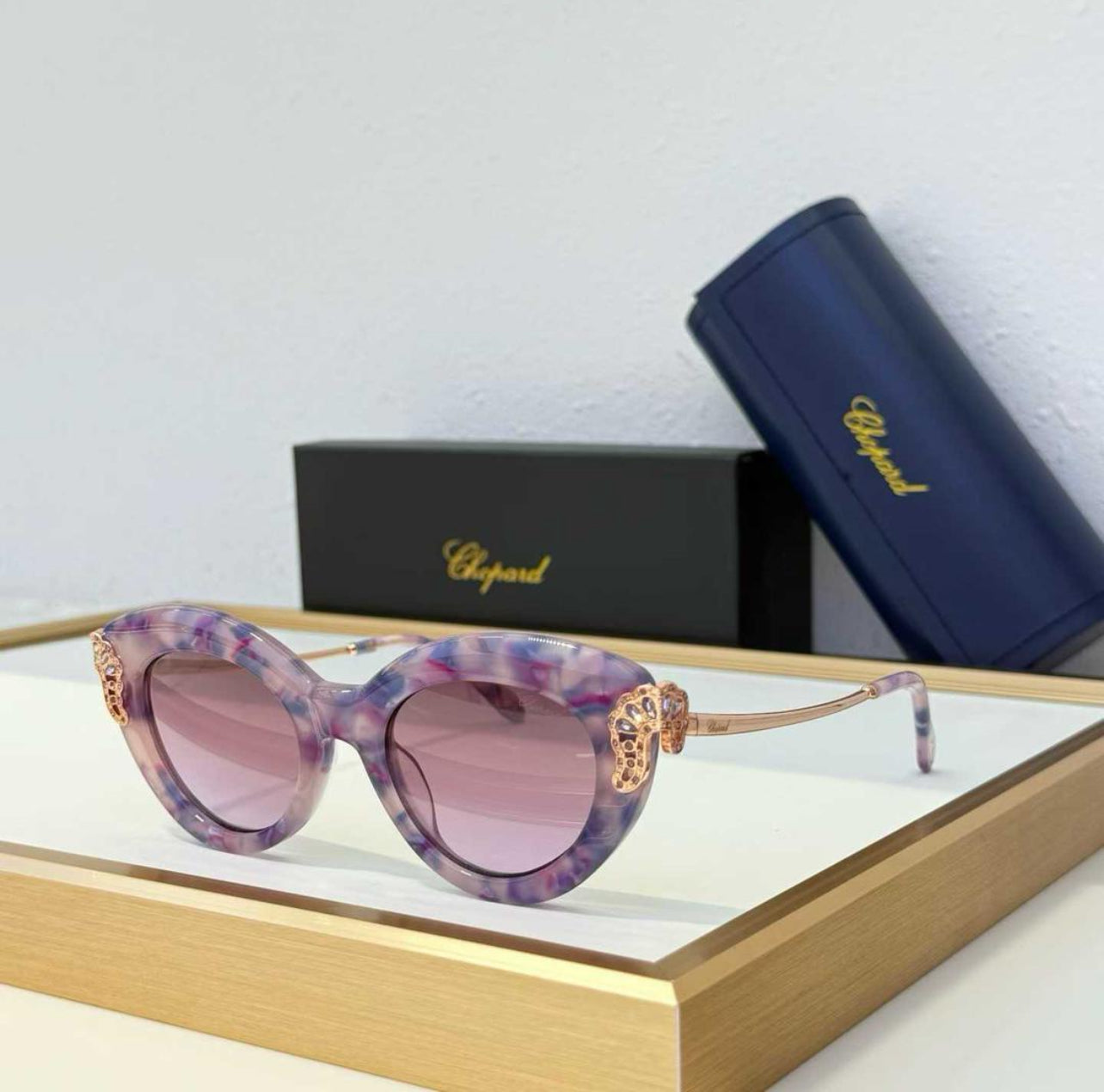 floral designer sunglasses