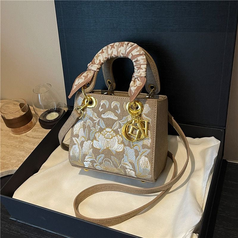 monogrammed mini bag