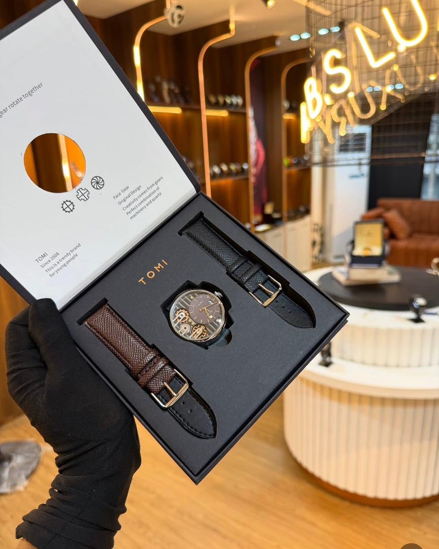 Tomi Detailed Wristwatch set