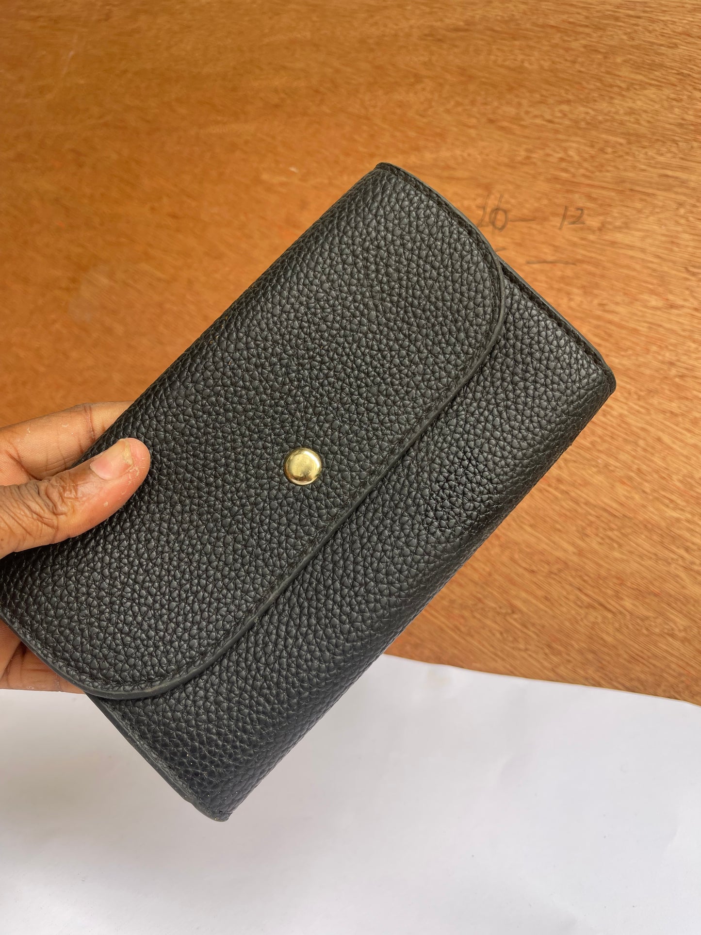 Black mini wallet