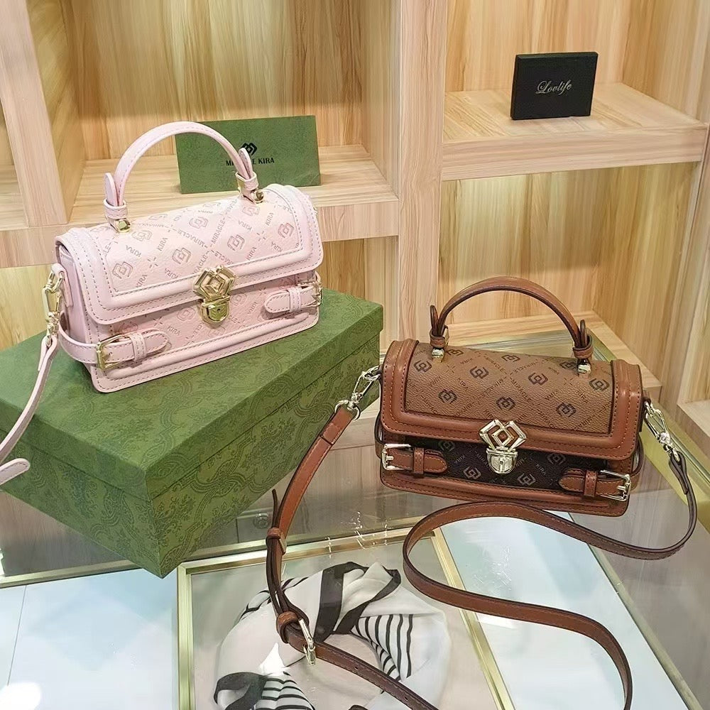 monogrammed M AND R MINI BAG