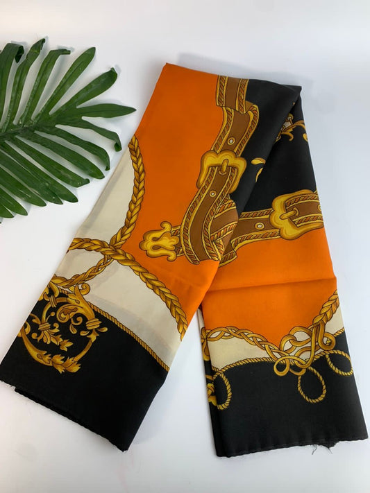 Colorful parisian scarf