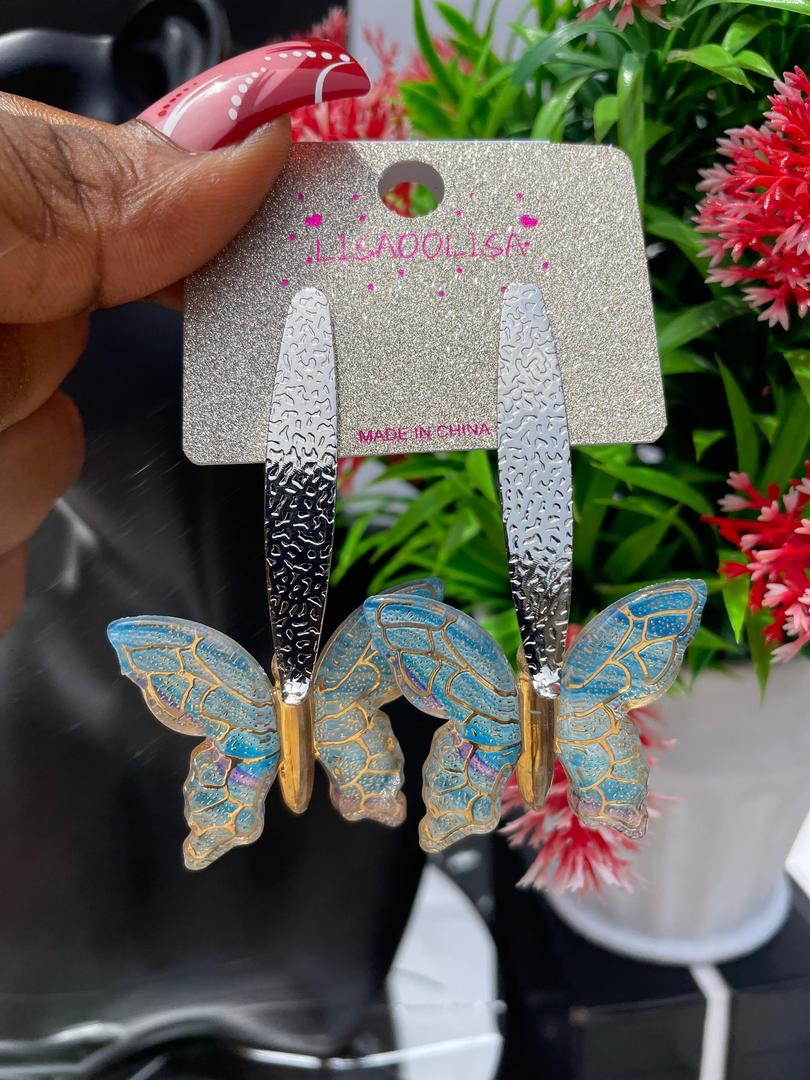 Butterfly inspired earrings