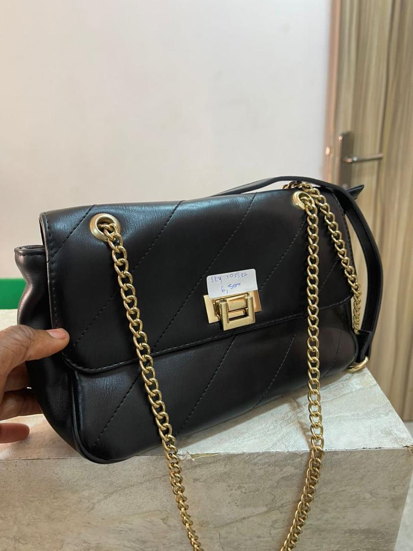 Black side bag