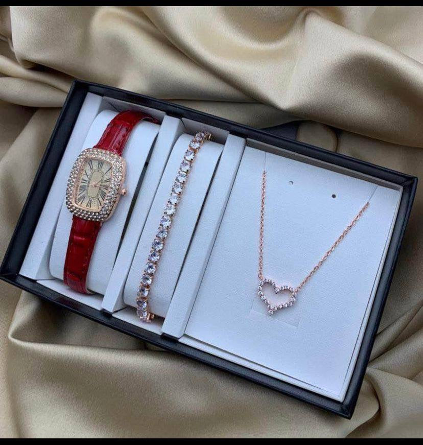 Ree watch bracelet and necklace