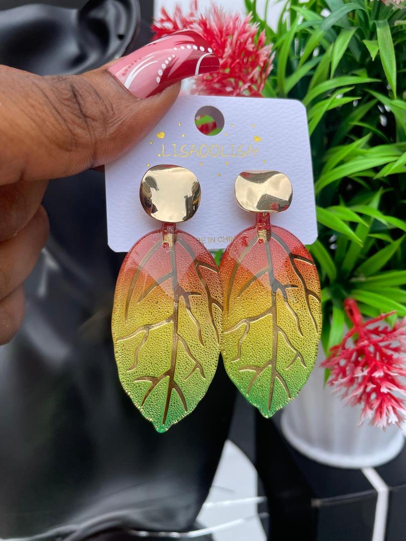 Leaf drop Earring