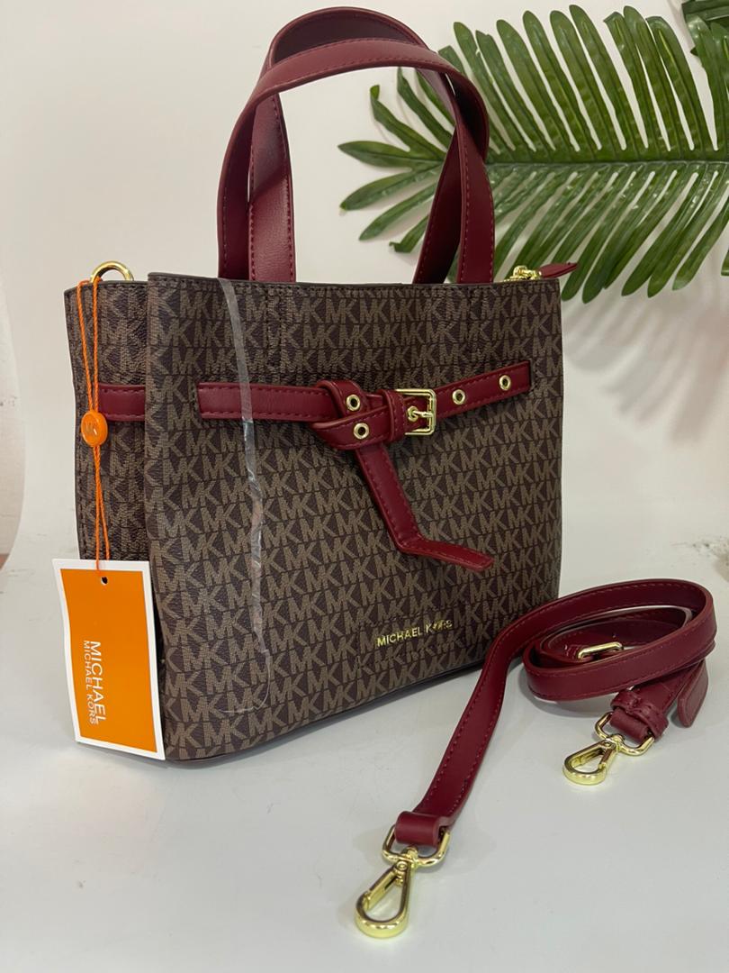 Monogrammed midi bag