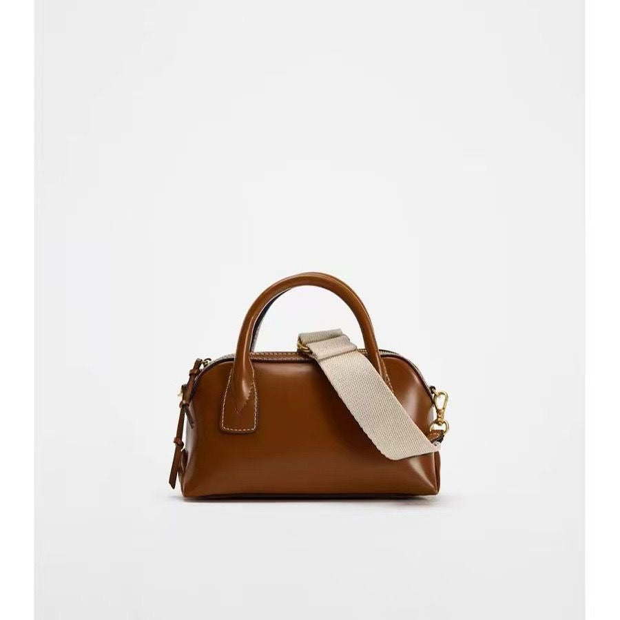 Brown midi bag