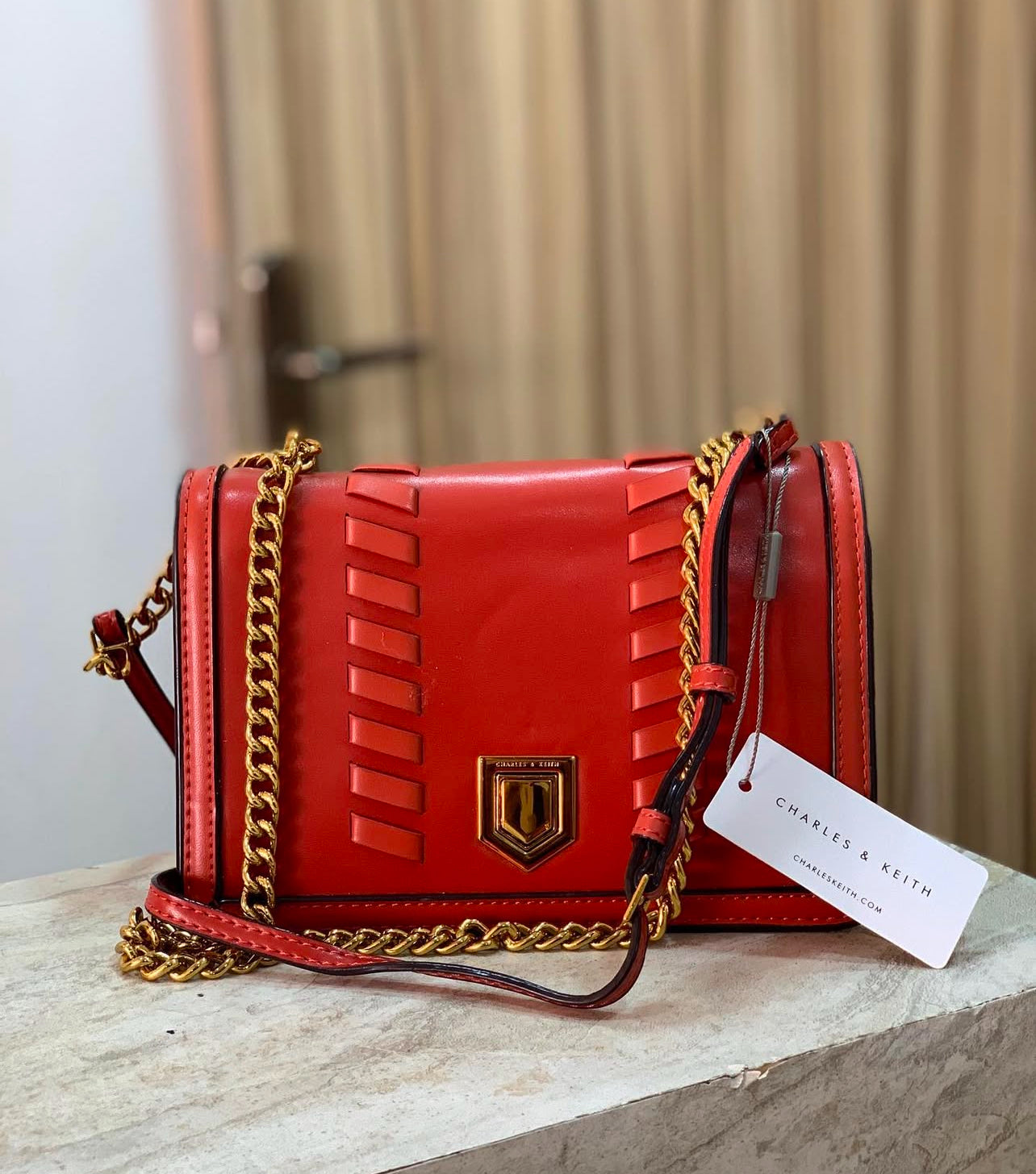 Charles and Keith side bag