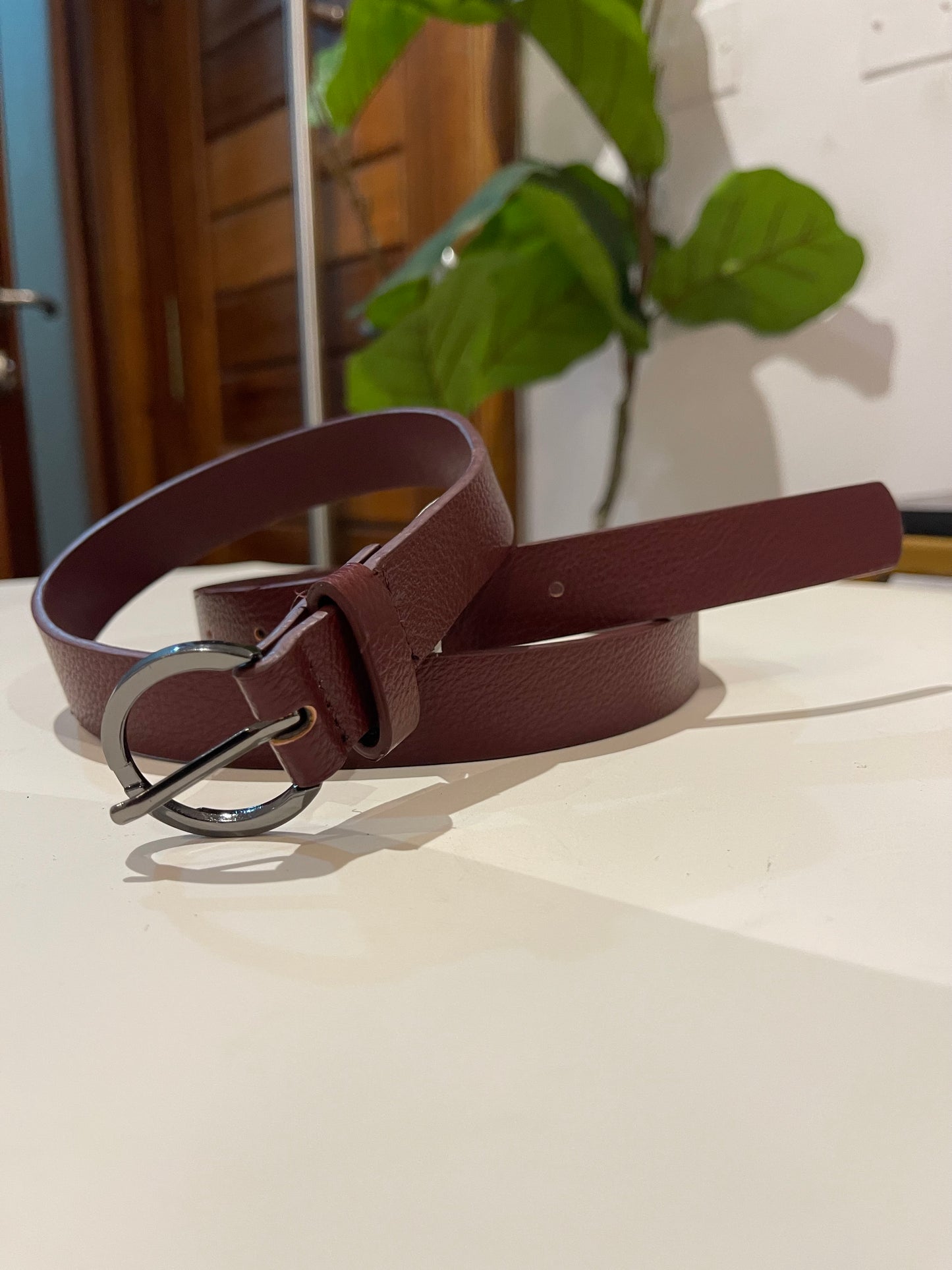 brown Leather Belt (size 6-16)