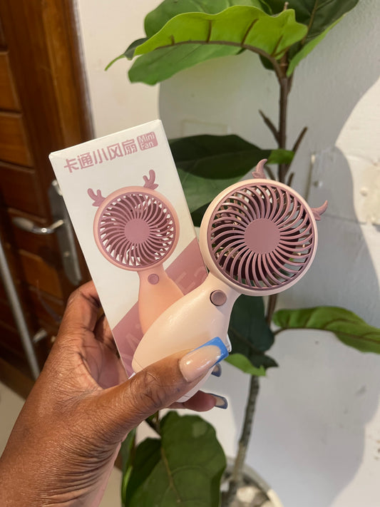 Rechargeable mini fan