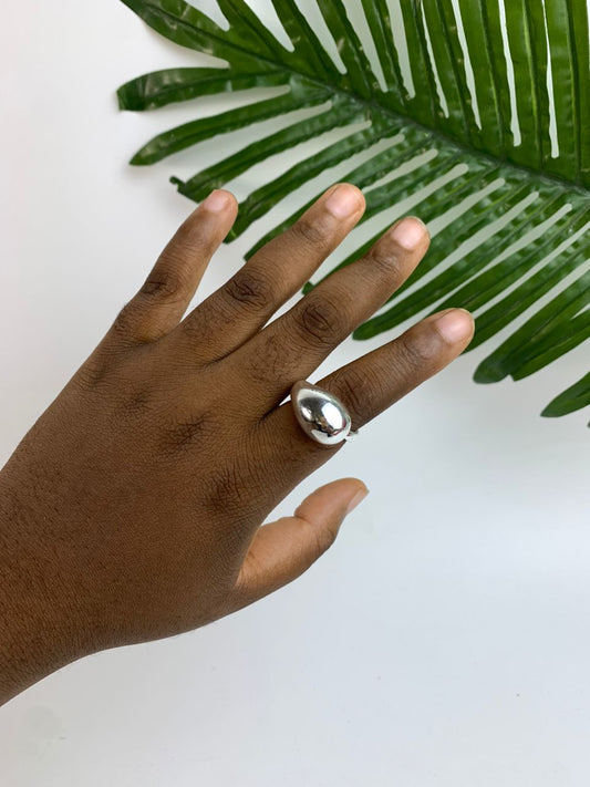 Silver non tarnish ring