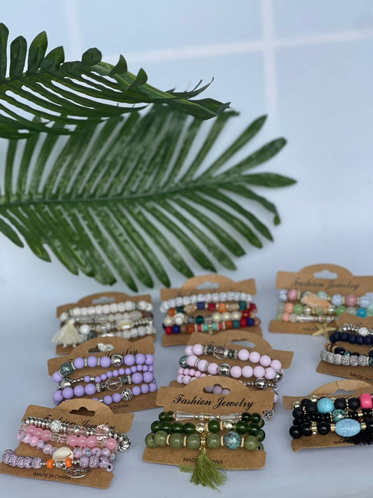 All in one beaded bracelet