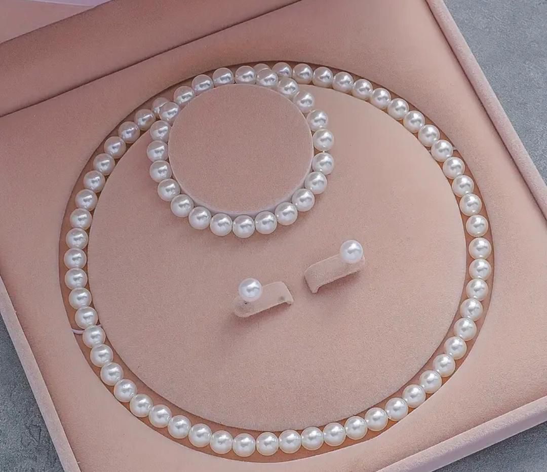pearl necklace set