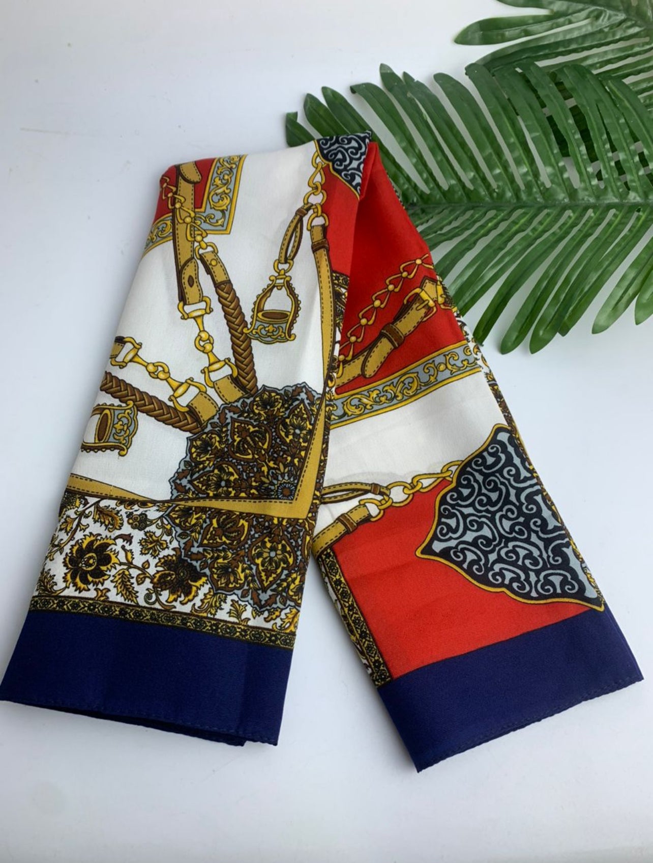 Colorful detailed scarves