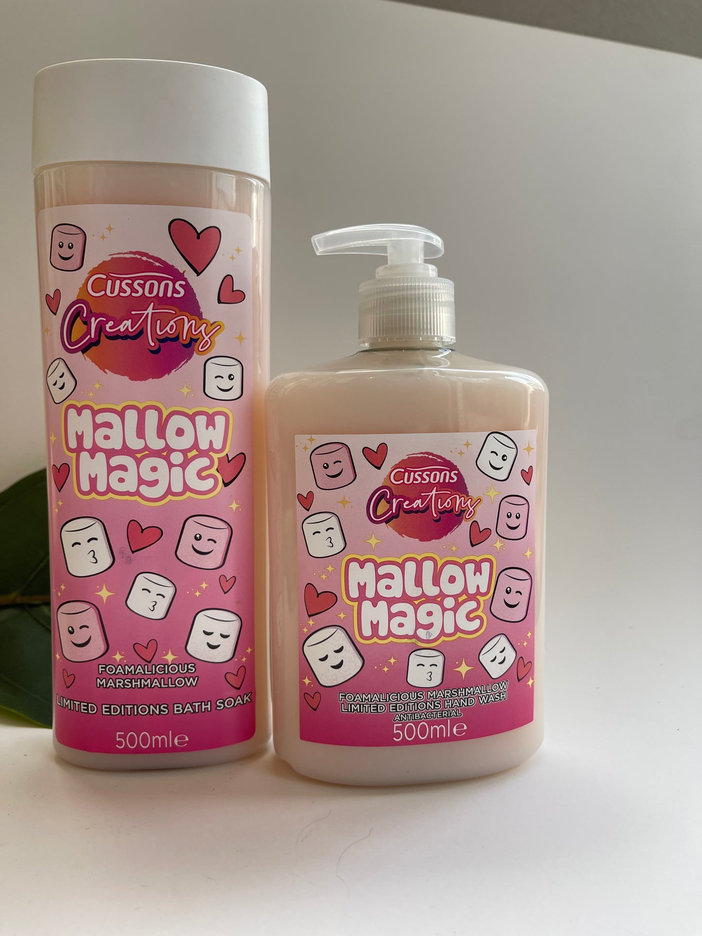 Cussins bath soak and handwashing combo