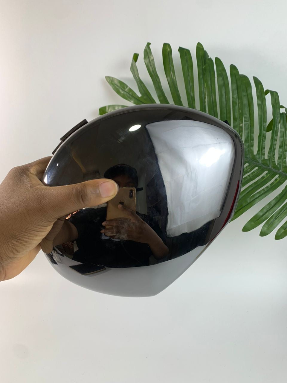 Black detailed purse