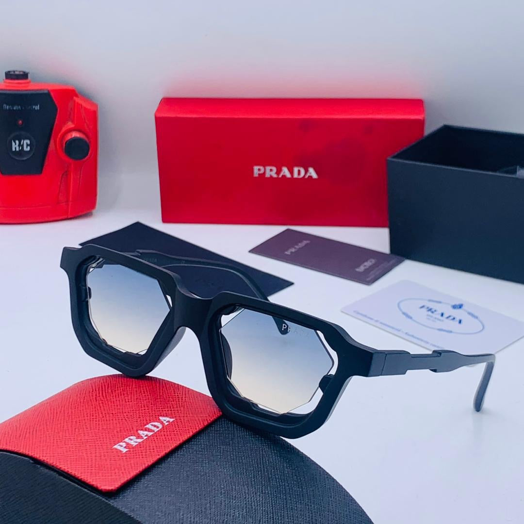 Prada sunglasses with box and accessories