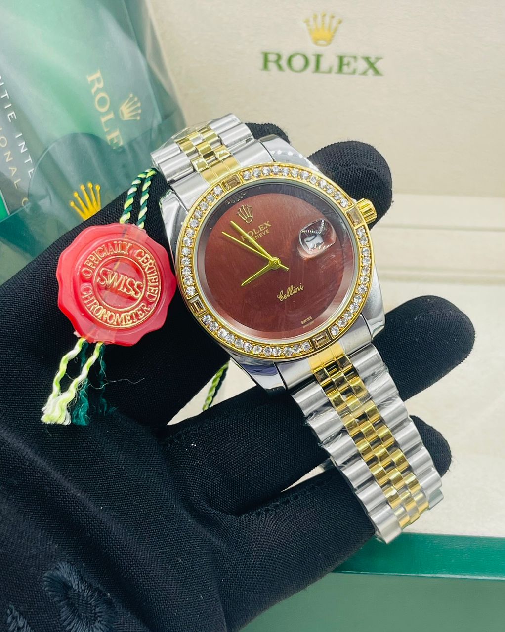 Rolex inspired wristwatch without box