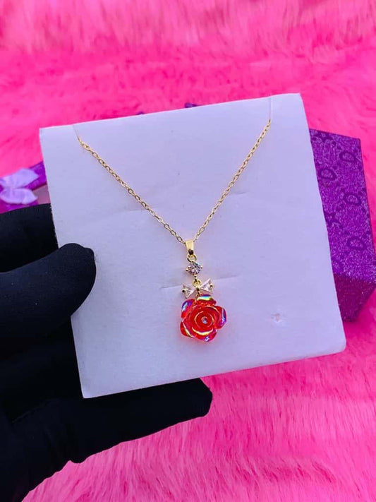 Floral Detailed Necklace