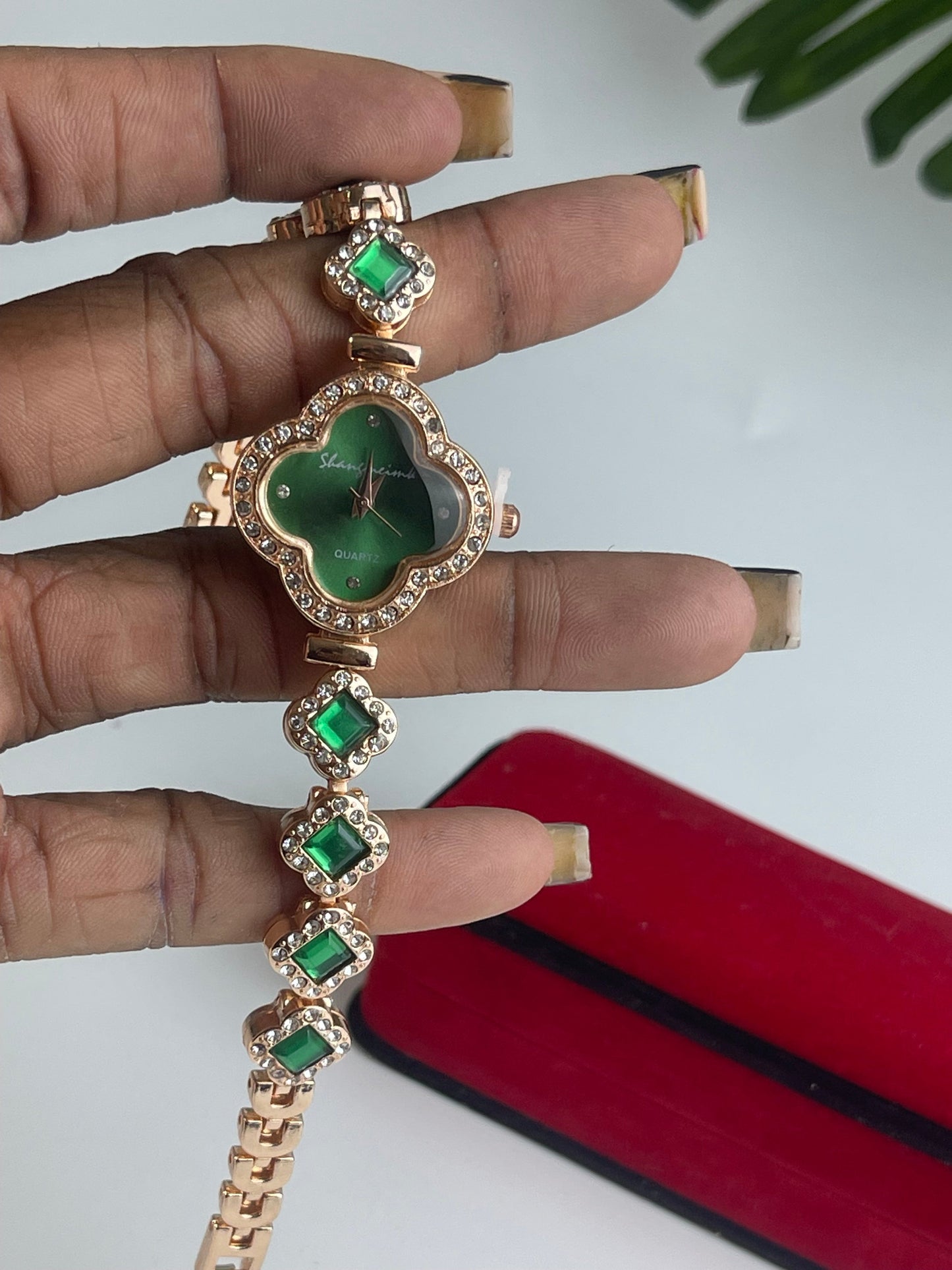 Green bracelet Watch