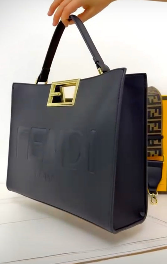 FENDI impression tote bag
