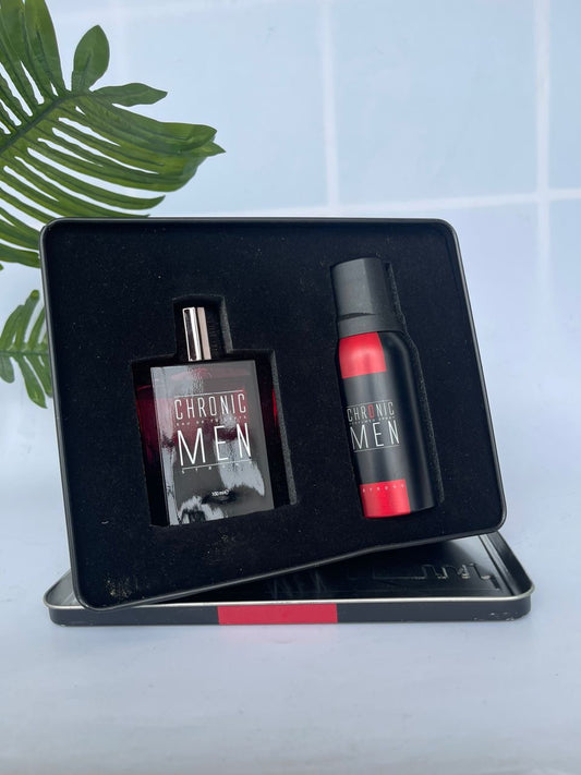 Chronic men perfume set for him